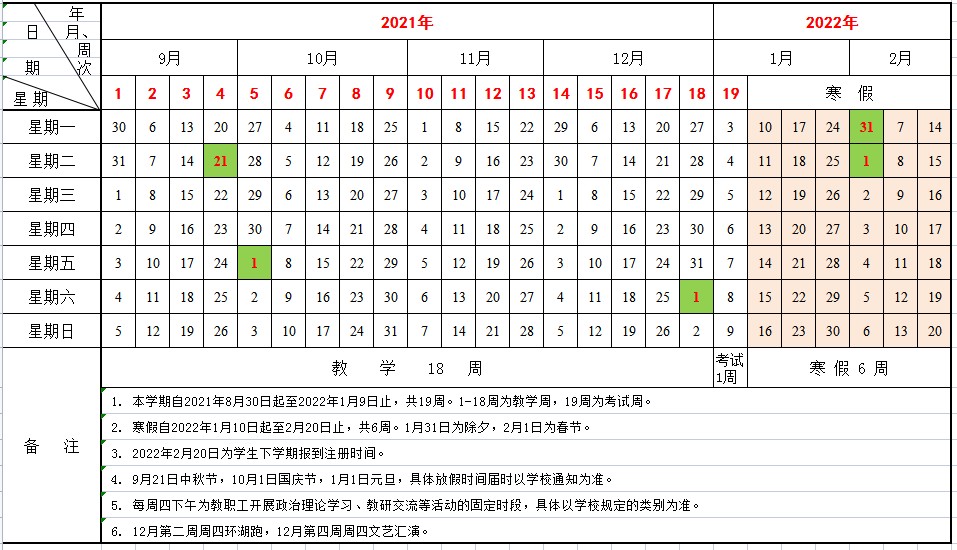 廣州城市理工學(xué)院寒假什么時候放
