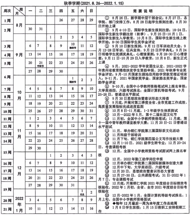2022銅仁學院寒假放假時間公布 幾號開始放寒假.jpg